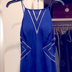 NEW Brand New Party/Prom Dress long in Blue! Fits great!